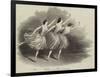 The Grand Pas Des Elemens, at Her Majesty's Theatre-null-Framed Giclee Print