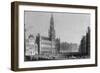 The Grand Place, Brussels-A.H. Payne-Framed Art Print