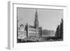 The Grand Place, Brussels-A.H. Payne-Framed Art Print