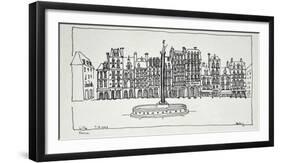 The Grand Place, Lille, France-Richard Lawrence-Framed Photographic Print