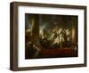 The Grand Priest Coresus Sacrifices Himself to Save Callirhoe (Pausanias, VII, 21)-Jean-Honoré Fragonard-Framed Giclee Print