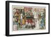 The Grand Procession-null-Framed Giclee Print