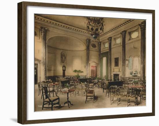 The Grand Pump Room, Bath, Somerset, C1925-null-Framed Giclee Print