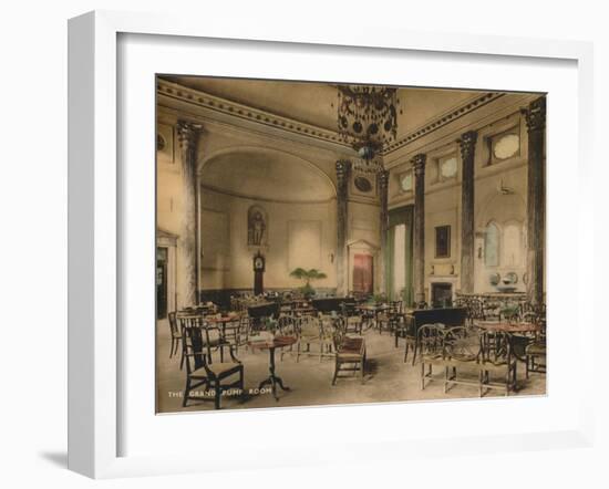 The Grand Pump Room, Bath, Somerset, C1925-null-Framed Giclee Print