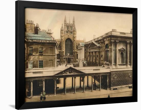 The Grand Pump Room, Bath, Somerset, C1925-null-Framed Giclee Print