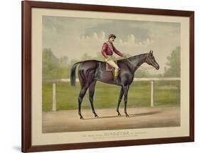 The Grand Racer Kingston-Currier & Ives-Framed Giclee Print