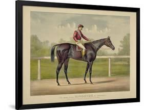 The Grand Racer Kingston-Currier & Ives-Framed Giclee Print