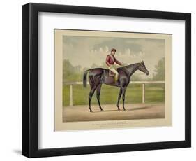 The Grand Racer Kingston-Currier & Ives-Framed Giclee Print