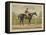 The Grand Racer Kingston-Currier & Ives-Framed Stretched Canvas