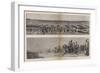 The Grand Review on Laffan's Plain, Aldershot, before the Queen-William T. Maud-Framed Giclee Print