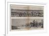 The Grand Review on Laffan's Plain, Aldershot, before the Queen-William T. Maud-Framed Giclee Print