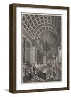 The Grand Staircase at the New Foreign Office-null-Framed Giclee Print