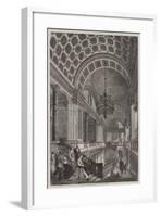 The Grand Staircase at the New Foreign Office-null-Framed Giclee Print