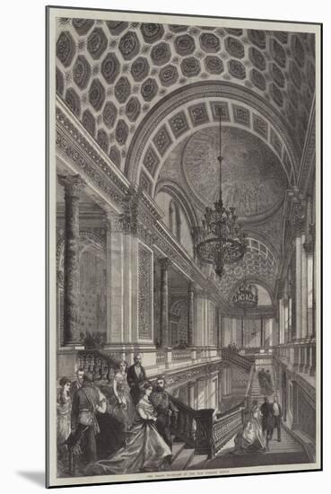 The Grand Staircase at the New Foreign Office-null-Mounted Giclee Print