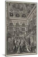 The Grand Staircase in the New Opera-House, Paris-null-Mounted Giclee Print