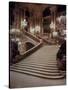 The Grand Staircase of the Opera-Garnier, 1860-75-Charles Garnier-Stretched Canvas