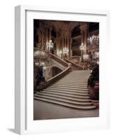 The Grand Staircase of the Opera-Garnier, 1860-75-Charles Garnier-Framed Giclee Print