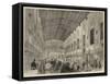 The Grand State Banquet in St George's Hall, Windsor Castle-null-Framed Stretched Canvas