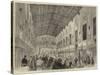 The Grand State Banquet in St George's Hall, Windsor Castle-null-Stretched Canvas