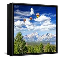 The Grand Teton National Park-Gary718-Framed Stretched Canvas