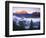 The Grand Tetons from the Snake River Overlook at Dawn, Grand Teton National Park, Wyoming, USA-Dennis Flaherty-Framed Photographic Print