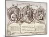 The Grand Triumvirate or Champions of Liberty ..., 1763-null-Mounted Giclee Print