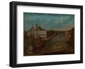 The Grand Vizier Crossing the Atmeydan? , 1720-37-Jean Baptiste Vanmour-Framed Giclee Print