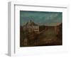 The Grand Vizier Crossing the Atmeydan? , 1720-37-Jean Baptiste Vanmour-Framed Giclee Print