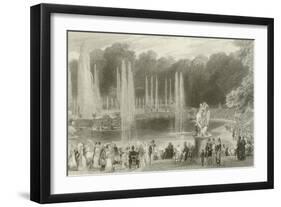 The Grand Waterworks-Eugene-Louis Lami-Framed Giclee Print