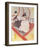 The Grande Loge, 1897-Henri de Toulouse-Lautrec-Framed Giclee Print