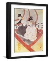 The Grande Loge, 1897-Henri de Toulouse-Lautrec-Framed Giclee Print