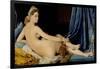 The Grande Odalisque, 1814-Jean-Auguste-Dominique Ingres-Framed Giclee Print