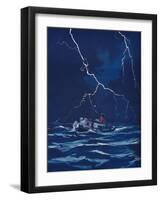 'The Grandeur of the Lightning Flash', 1935-Unknown-Framed Giclee Print