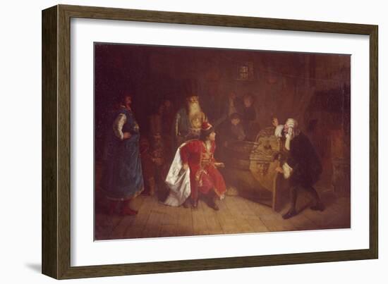 The Grandfather of Russian Fleet, 1871-Grigori Grigoryevich Myasoedov-Framed Giclee Print