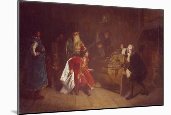 The Grandfather of Russian Fleet, 1871-Grigori Grigoryevich Myasoedov-Mounted Giclee Print