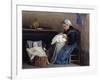 The Grandmother, 1865-Silvestro Lega-Framed Giclee Print