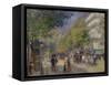 The Grands Boulevards, 1875-Pierre-Auguste Renoir-Framed Stretched Canvas