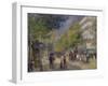 The Grands Boulevards, 1875-Pierre-Auguste Renoir-Framed Giclee Print