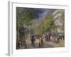 The Grands Boulevards, 1875-Pierre-Auguste Renoir-Framed Giclee Print