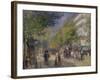 The Grands Boulevards, 1875-Pierre-Auguste Renoir-Framed Giclee Print