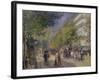 The Grands Boulevards, 1875-Pierre-Auguste Renoir-Framed Giclee Print