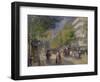 The Grands Boulevards, 1875-Pierre-Auguste Renoir-Framed Giclee Print