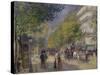The Grands Boulevards, 1875-Pierre-Auguste Renoir-Stretched Canvas