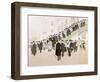 The Grandstand Staircase at the Longchamps Jockey Club-Sem-Framed Giclee Print