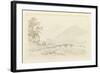 The Grange of Borrodale (Pen and Ink with W/C over Graphite on Wove Paper)-Joseph Farington-Framed Giclee Print