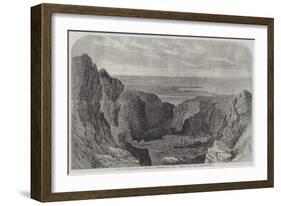 The Granite Quarry at Peterhead, Aberdeenshire-Samuel Read-Framed Giclee Print