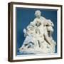 The Grape Eaters (Marble)-Francois (after) Boucher-Framed Giclee Print