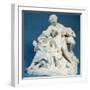 The Grape Eaters (Marble)-Francois (after) Boucher-Framed Giclee Print