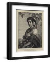 The Grape Gatherer-John Phillip-Framed Giclee Print