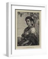 The Grape Gatherer-John Phillip-Framed Giclee Print